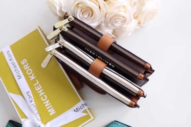 Ví mini khóa kéo sz 18cm, Hàng Có Tem Mag Đầy Đủ