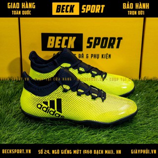 Giày Bóng Đá TQ X 17.3 Chuối Chấm Đen TF