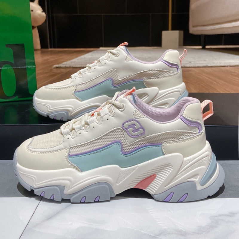 Giày Thể Thao Lưới Thoáng Khí Thời Trang Xuân Hè Hàng Mới Dành Cho Bạn Nữ 2022