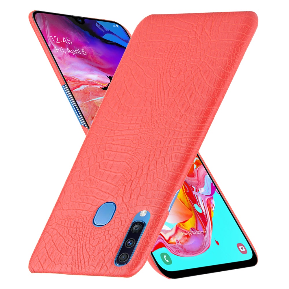 Ốp Điện Thoại PC Cứng Họa Tiết Da Cá Sấu Sang Trọng Cho Samsung Galaxy A10 A10s A30 A30s A50 A50s A70 A70s A80 A90 5G