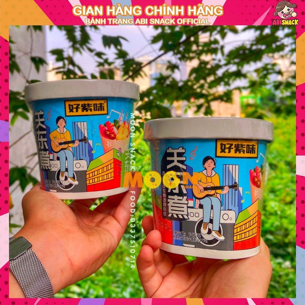 Lẩu Cốc Thập Cẩm Viên Hải Sản Chàng Trai Cầm Cây Đàn hộp giấy 147g | BigBuy360 - bigbuy360.vn