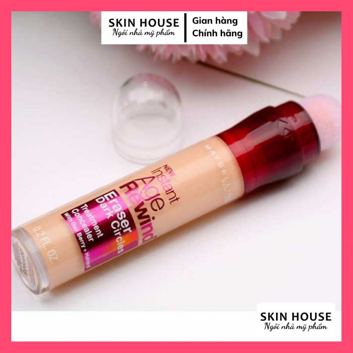 Bút Cushion Che Khuyết Điểm Đa Năng Instant Age Rewind Eraser Multi-use Concealer Maybelline New York 6ml