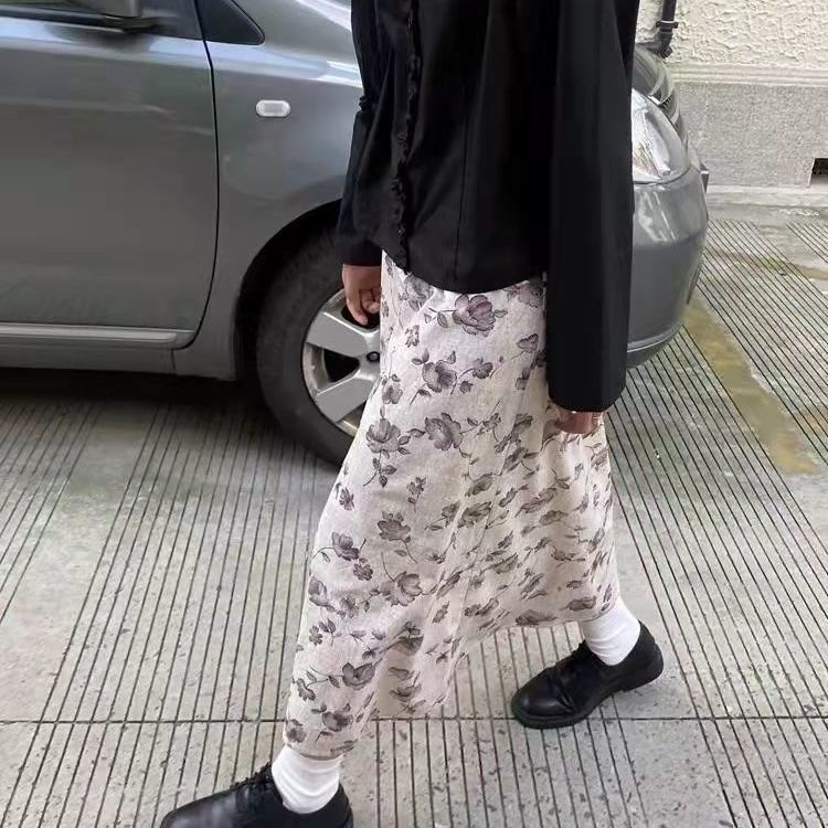 Váy Hoa Phong Cách retro Nhật Bản Mới Của Phụ Nữ