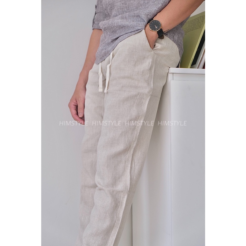Quần Dài Nam Linen Tưng Siêu Thoáng Mát