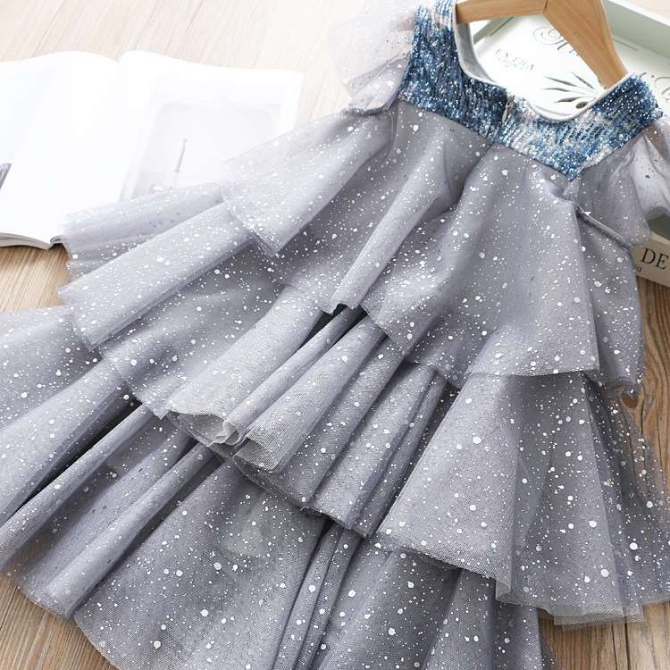 Đầm xòe công chúa xinh xắn cho bé gái