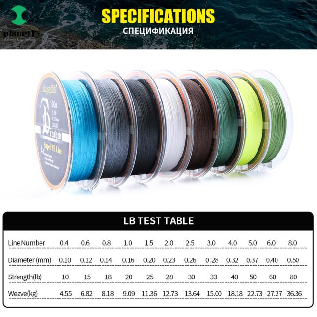 Cuộn dây cáp siêu bền dành cho câu cá chuyên dụng