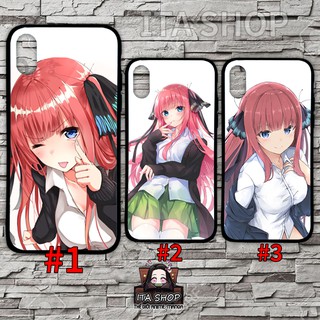 Ốp lưng Nakano Nino - Ốp Lưng điện thoại Anime 5toubun cho I.phone, Oppo, samsung, xiaomi, realme, Reno, vivo,…,
