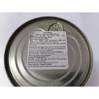 [400g] ĐẬU TRẮNG [Itlaia] FIAMMA White Beans (halal) (atu-hk)