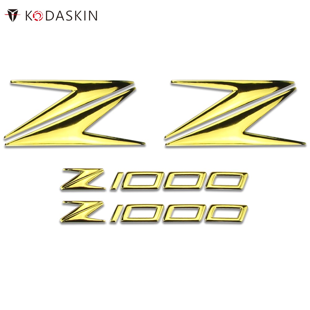 Decal 3d dán trang trí xe Kawasaki Z1000