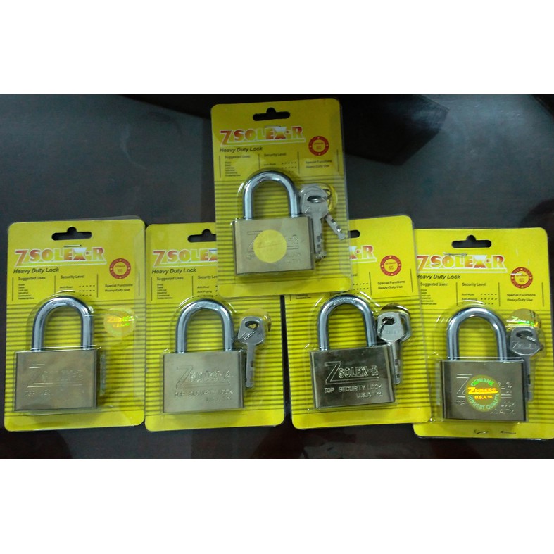 Ổ KHÓA SOLEX, 40mm,50mm,60mm