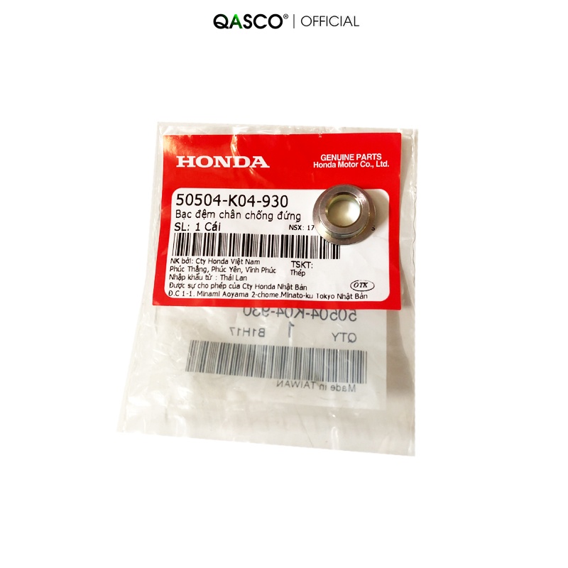 Bạc đệm chân chống đứng HONDA SH300i  QA(50504K04930) _( 806)