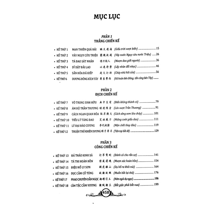 Sách - 36 Mưu Kế Và Thuật Xử Thế (Toàn Tập)