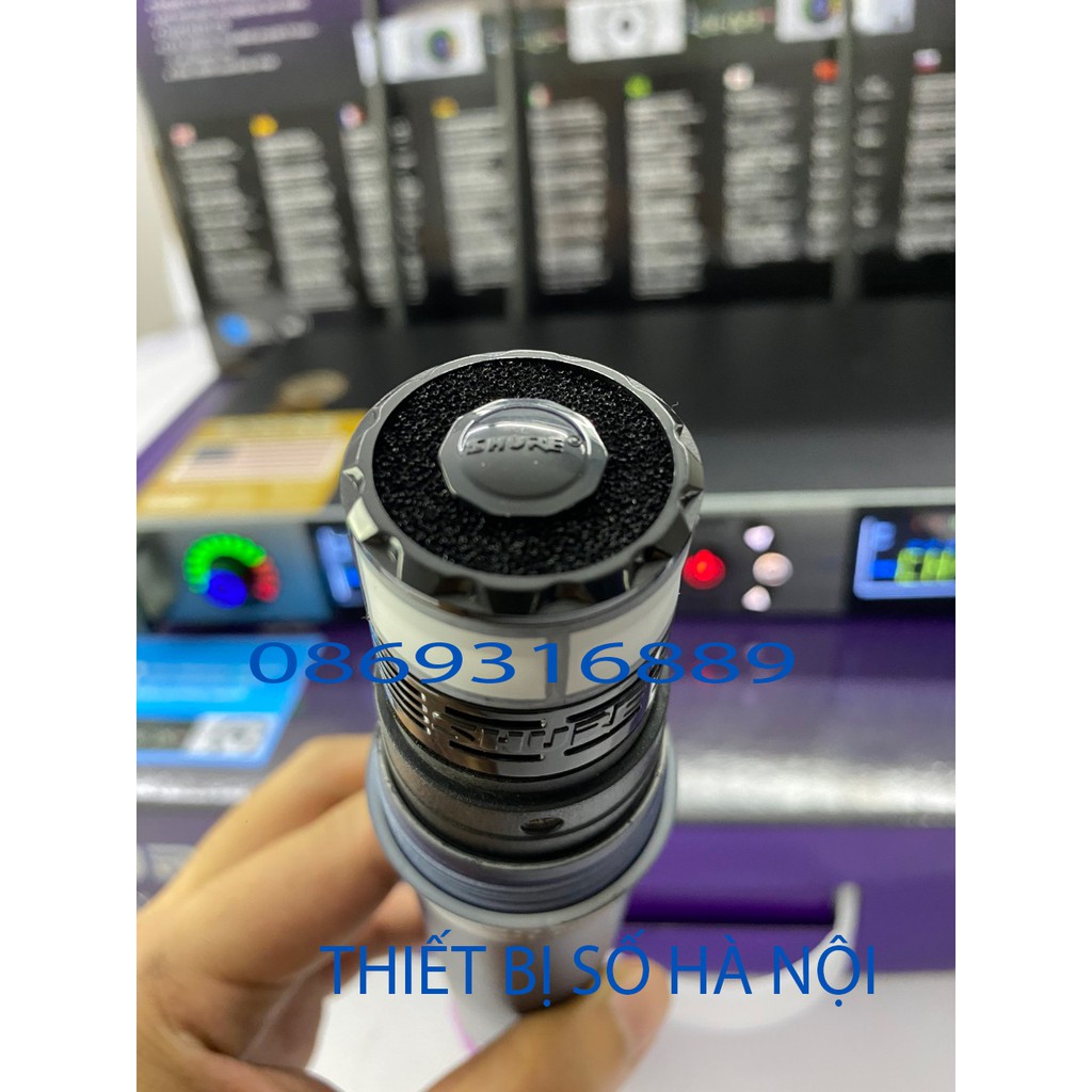 MICRO KARAOKE KHÔNG DÂY CAO CẤP SHURE U23 PLUS MÊN TÍM , TỤ TO HÁT CỰC NHẸ , NEW 2020