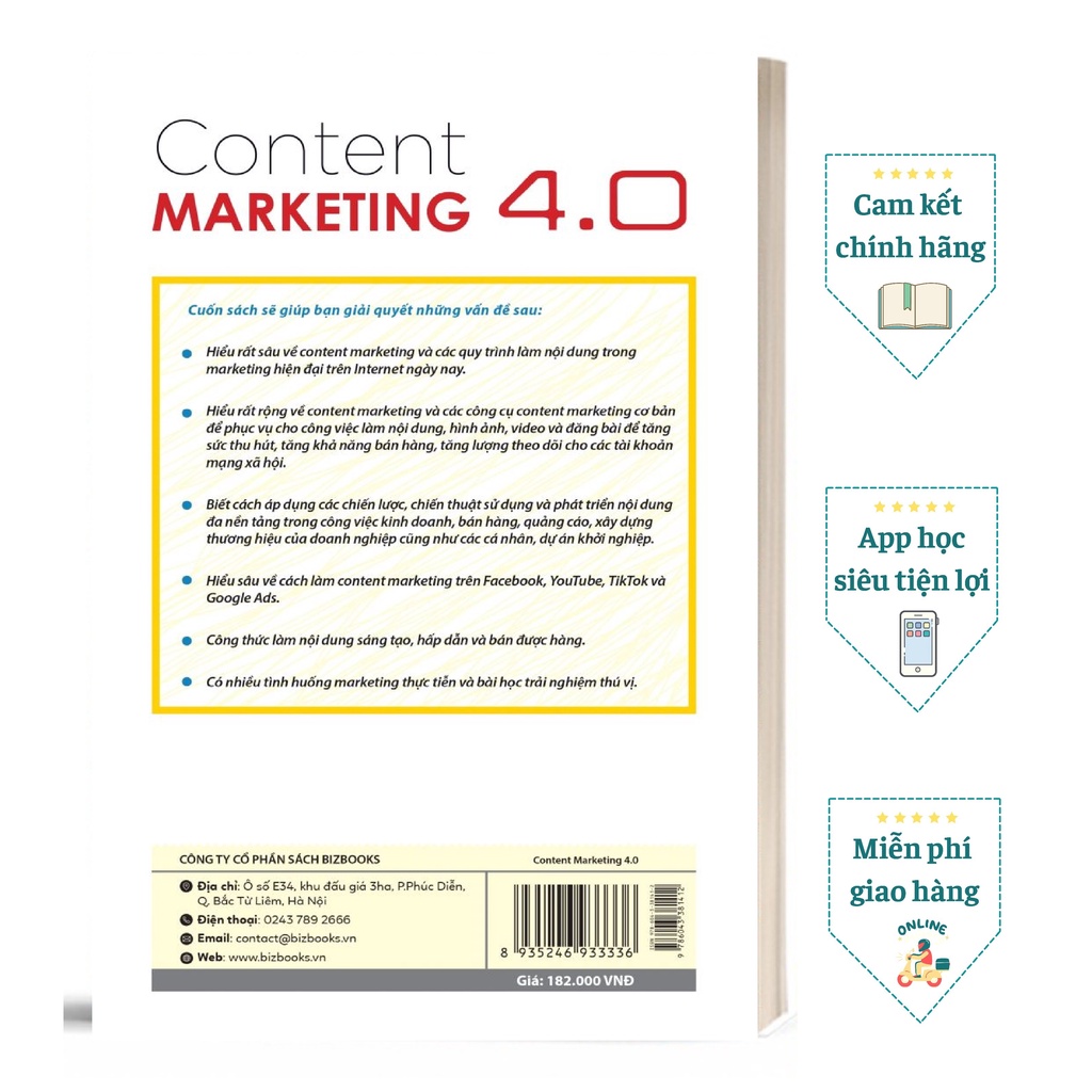 Sách - Content Marketing 4.0: Nội Dung Hay, Bán Bay Kho Hàng -