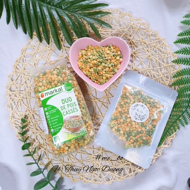 [MARKAL] ĐẬU HÀ LAN HỮU CƠ (xanh, vàng) 500gr