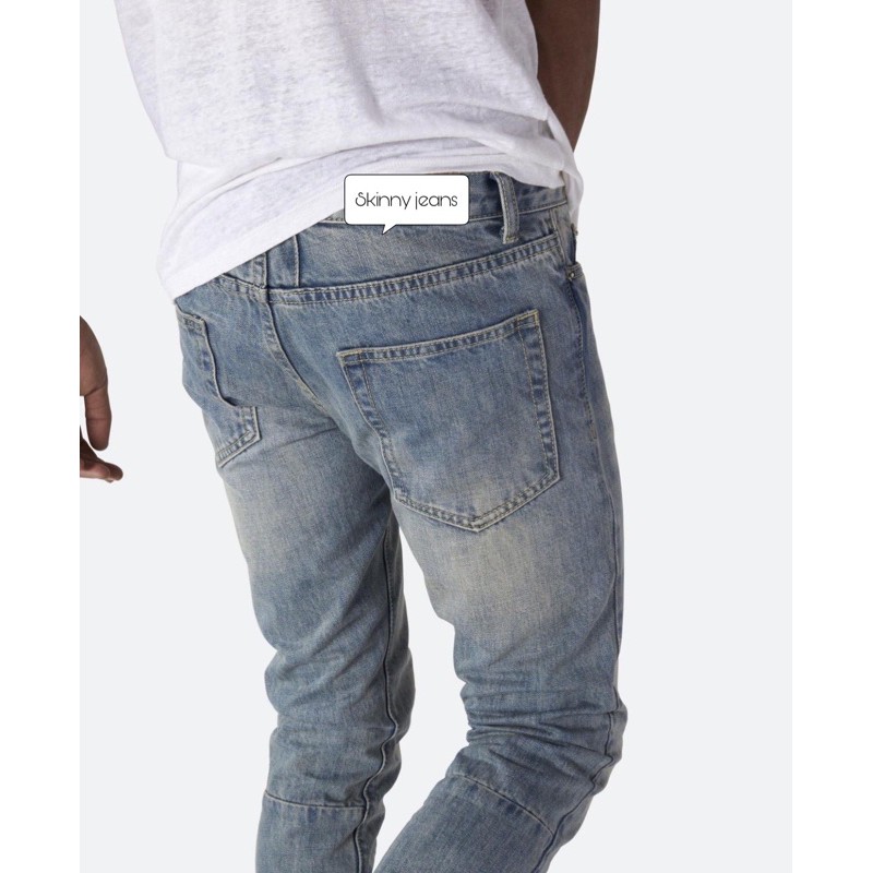 [Mã SKAMAP6 giảm 8% TỐI ĐA 50K đơn250K] QUẦN JEANS XANH SKINNY TRƠN VẢI XỊN ĐẸP FORM CHUẨN | BigBuy360 - bigbuy360.vn