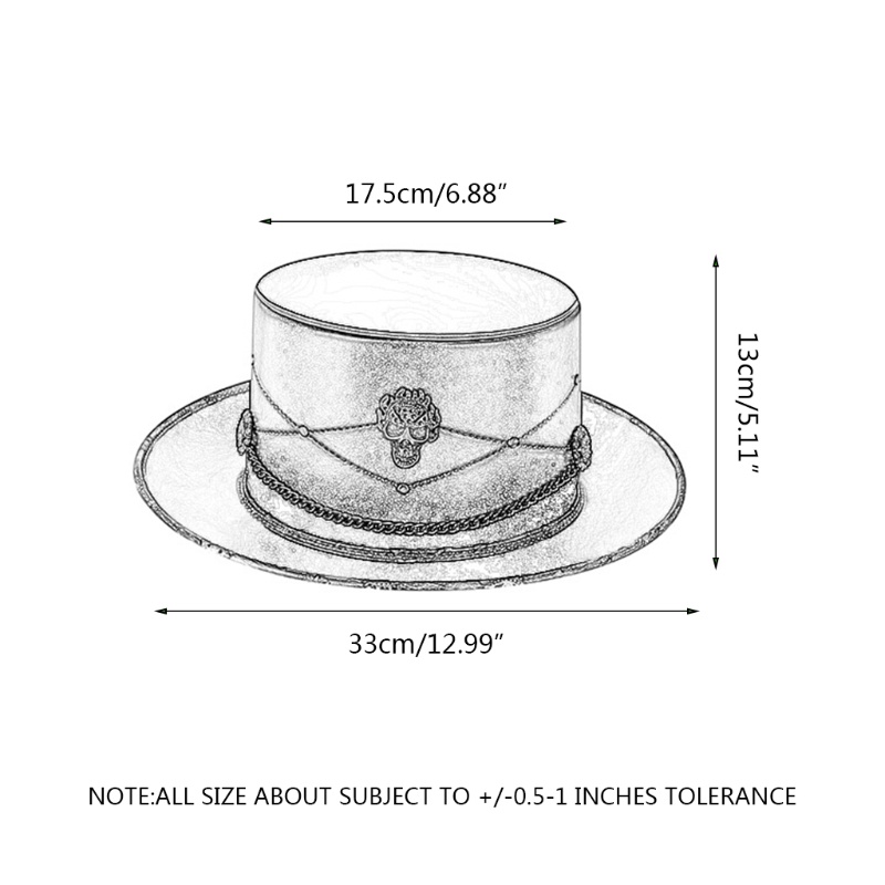 Nón Bác Sĩ Hóa Trang Halloween Phong Cách Steampunk