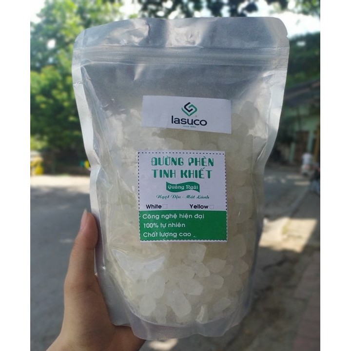 ĐƯỜNG PHÈN TRẮNG TINH KHIẾT (1kg) - ĐƯỜNG PHÈN SẠCH QUẢNG NGÃI