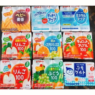  Nước Ép Pigeon Hoa Quả Cho Bé 1 Lốc 3 Hộp  Date mới  