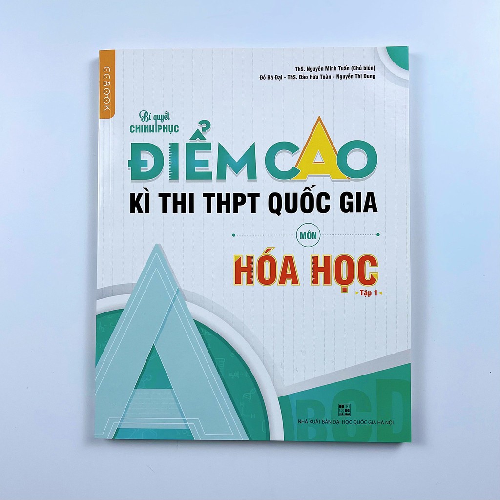 Sách Combo Bí quyết chinh phục điểm cao kì thi THPT Quốc gia môn Hóa học Tập 1,2