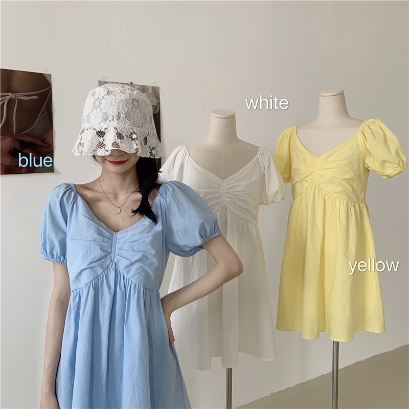 Đầm Ngắn Tay Thiết Kế Thanh Lịch Thời Trang Dành Cho Nữ | BigBuy360 - bigbuy360.vn