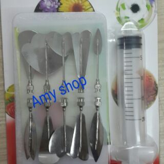 Bộ 10 kim làm thạch rau câu 3D