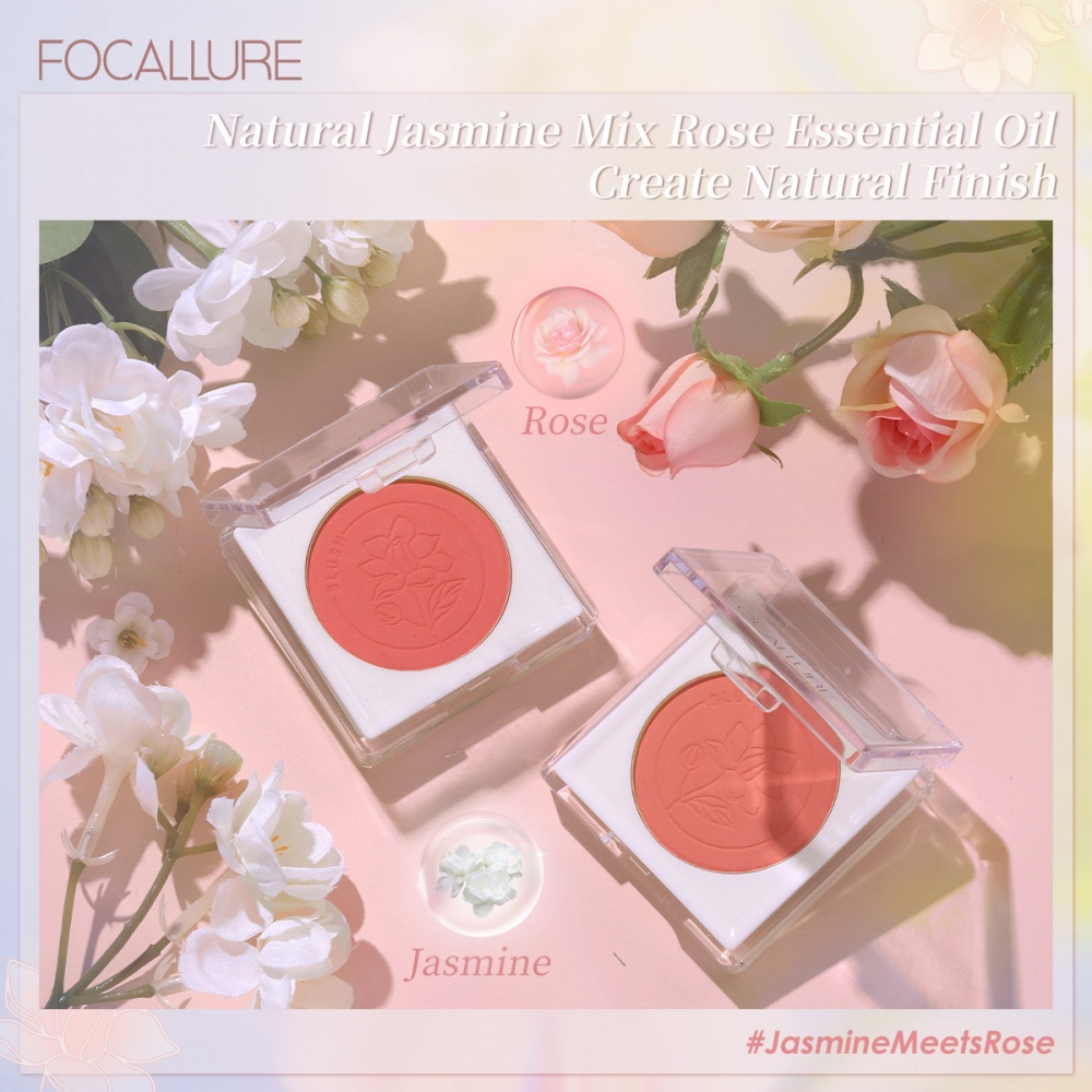 Phấn má hồng Focallure mềm mịn lâu trôi trang điểm tự nhiên