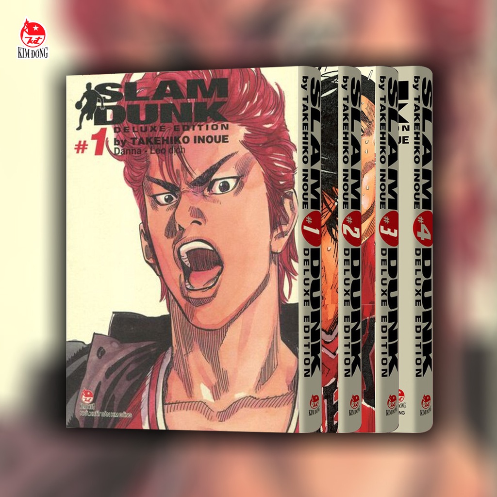 Truyện tranh - Slamdunk (2 bìa)  - Lẻ tập (1,2,3,4,5…)