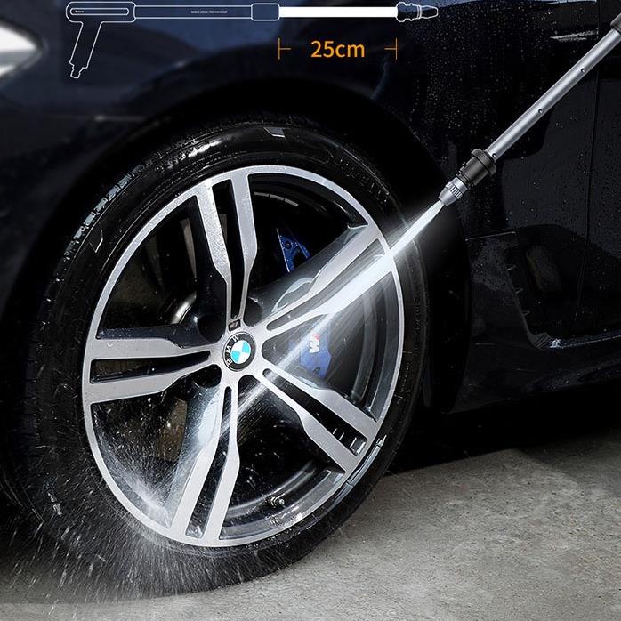 Vòi xịt rửa xe và tưới cây gia đinh 2 chế độ phun tia và phun sương, Vòi Rửa Xe Tăng Áp Baseus Rửa Ô Tô Xe Máy Tưới cây