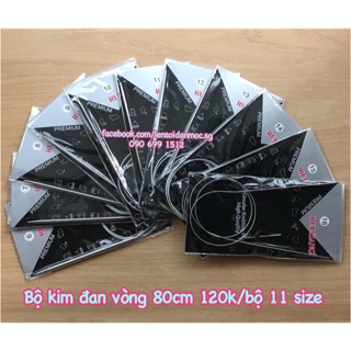 Bộ kim đan vòng 11 size (vòng 80cm)