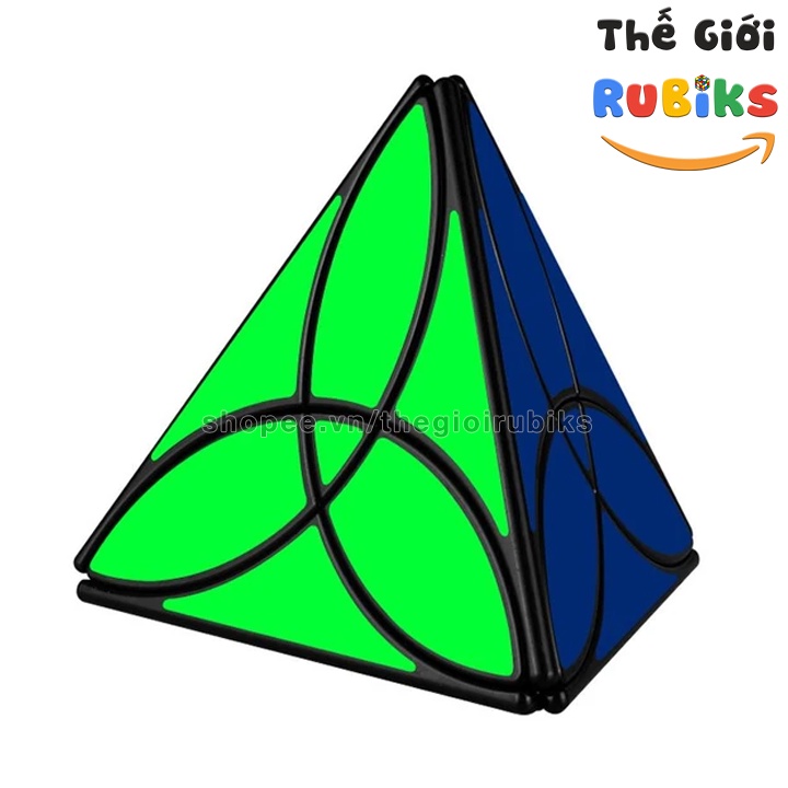 Clover Pyraminx QiYi Mofangge Rubik Biến Thể Tam Giác 4 Mặt.