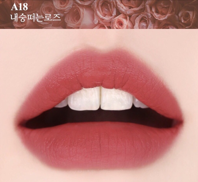 SON BLACK ROUGE AIR FIT VELVET TINT VER 4 BAD ROSE