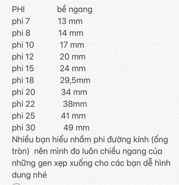 Mục 3: bổ xung gen co nhiệt phi 15,18,20,22,25,28,35 màu trong, đỏ, đen. Báo giá 1 mét.