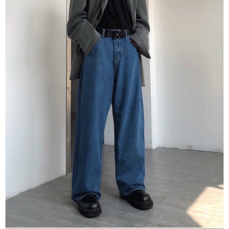 QUẦN BAGGY JEANS ỐNG RỘNG FORM UNISEX