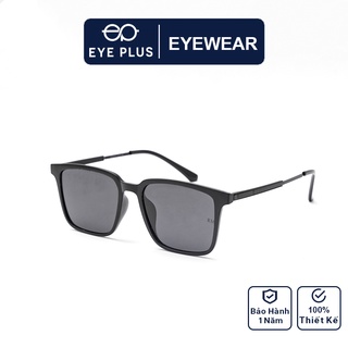 Kính râm nam thời trang EYE PLUS mắt vuông càng cách điệu KRRM-5114