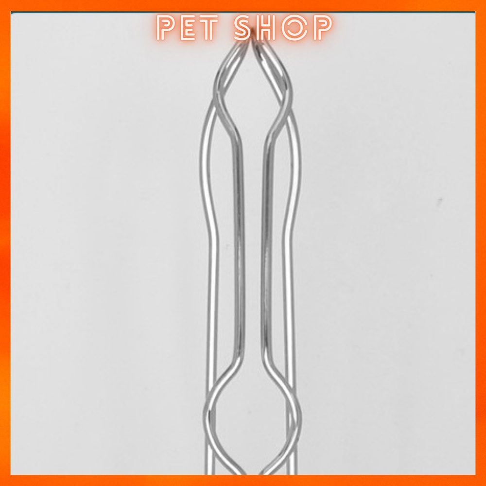 Xẻng xúc cát vệ sinh cho mèo bằng inox, xẻng xúc cát vệ sinh mèo, xẻng hốt cát dọn vệ sinh phân cho mèo