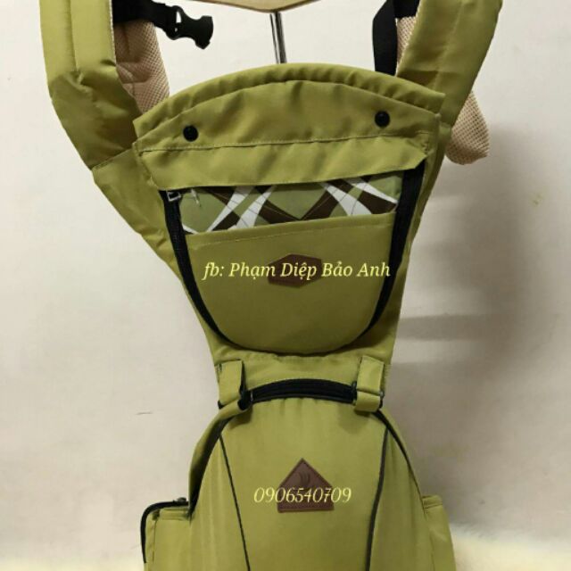 Địu ngồi cho bé yêu