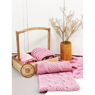 Khăn ống đan tay, Khăn ống handmade cẩn thận từng mũi