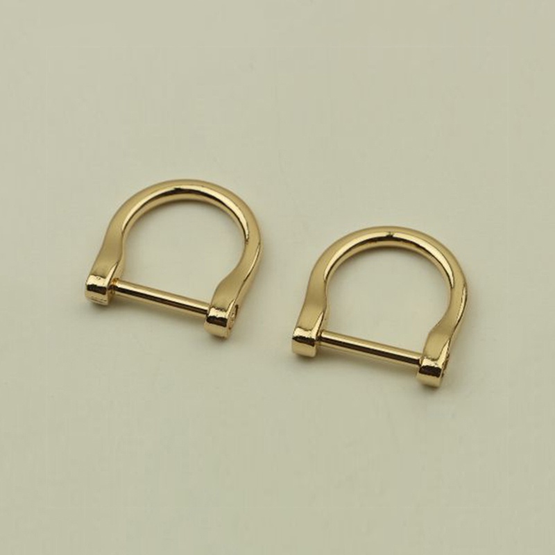 Khóa chữ D bằng kim loại có thể tháo rời dành cho túi xách