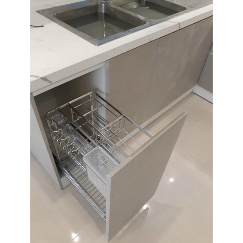 Kệ Gia Vị, Dao Thớt Đa Năng - Ray Giảm Chấn.