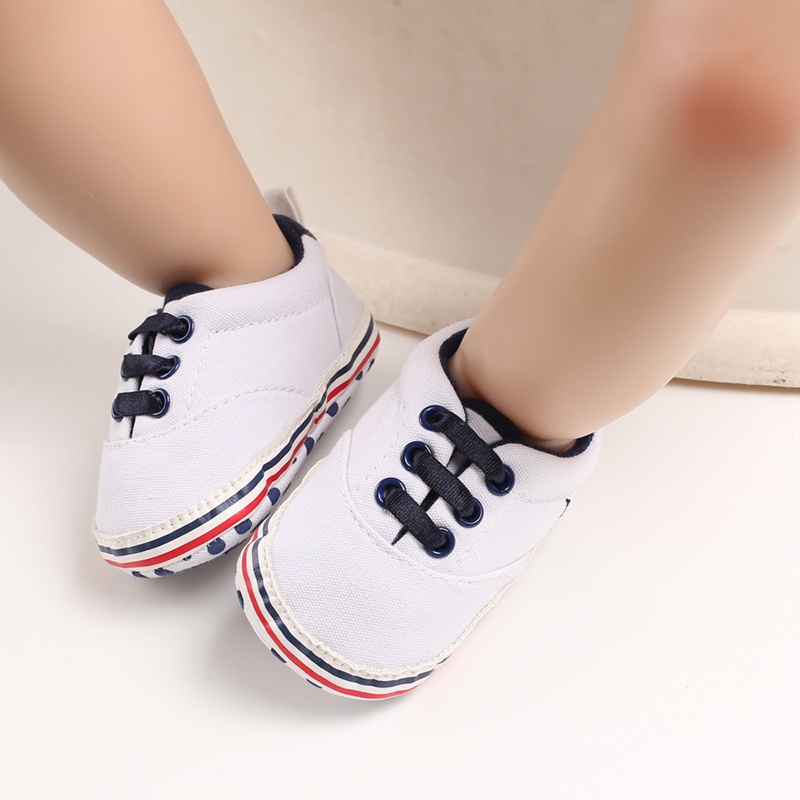 Giày TậP Đi Có Cổ MềM MạI, ChốNg Trơn TrượT Cho Bé Trai (0-18 TháNg