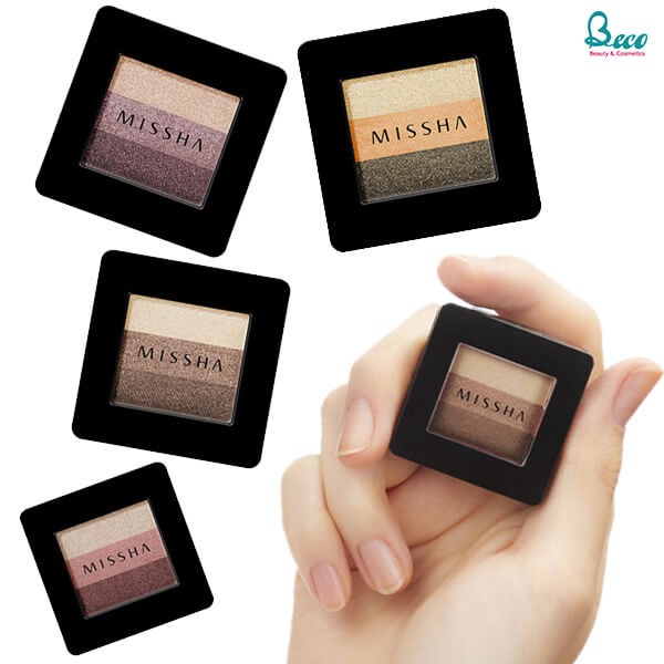 Phấn Mắt Missha The Style Triple Perfection Shadow