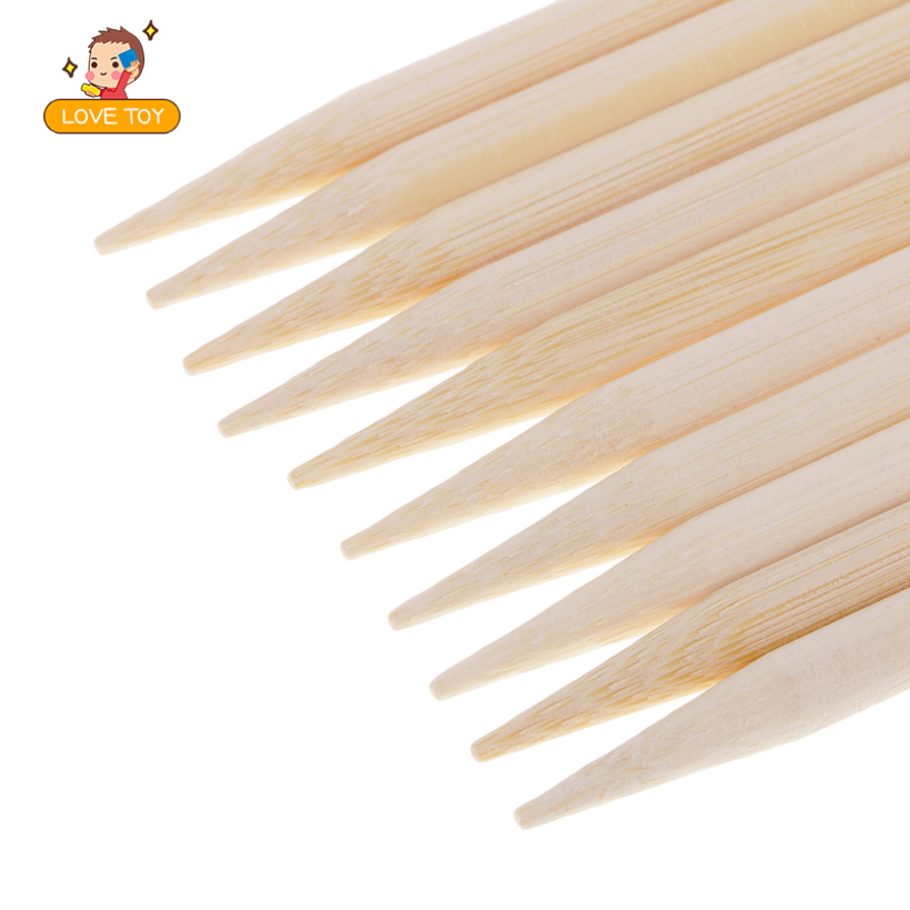 [whgirl]10Pcs Bamboo Wooden Stylus Tools Ideal For DIY Children Scratch Art Surfaces