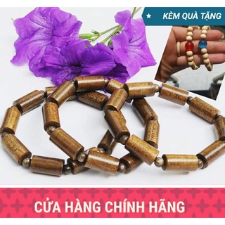 Vòng Tay Trầm Hương Đốt Trúc 100% Trầm tự nhiên giữ mùi hương vĩnh viễn