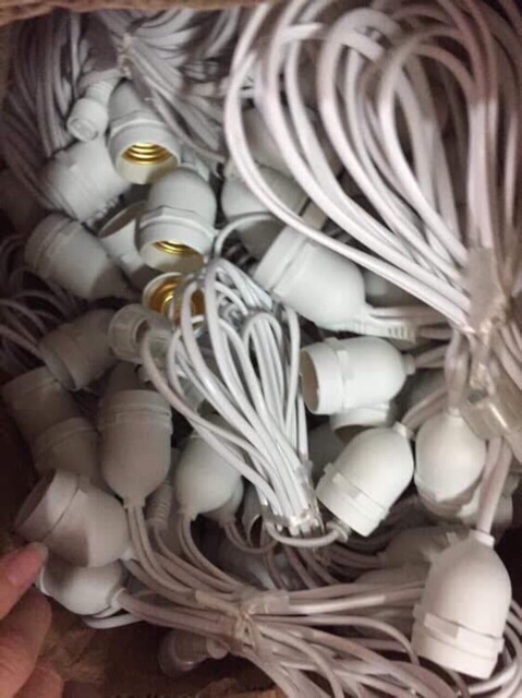 Dây đèn chống nước dài 10 mét và 20 bóng đèn 3w