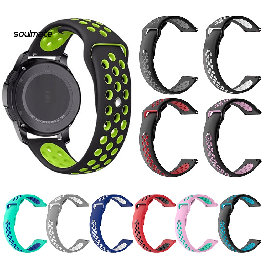 Dây đeo thay thế cho 20/22mm Huawei GT Samsung Galaxy Watch Active Gear S3