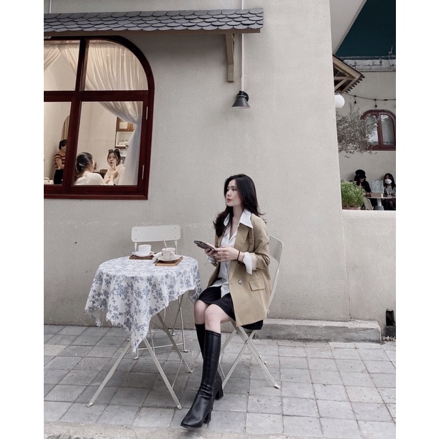 áo vest blazer mix áo sơ mi | BigBuy360 - bigbuy360.vn