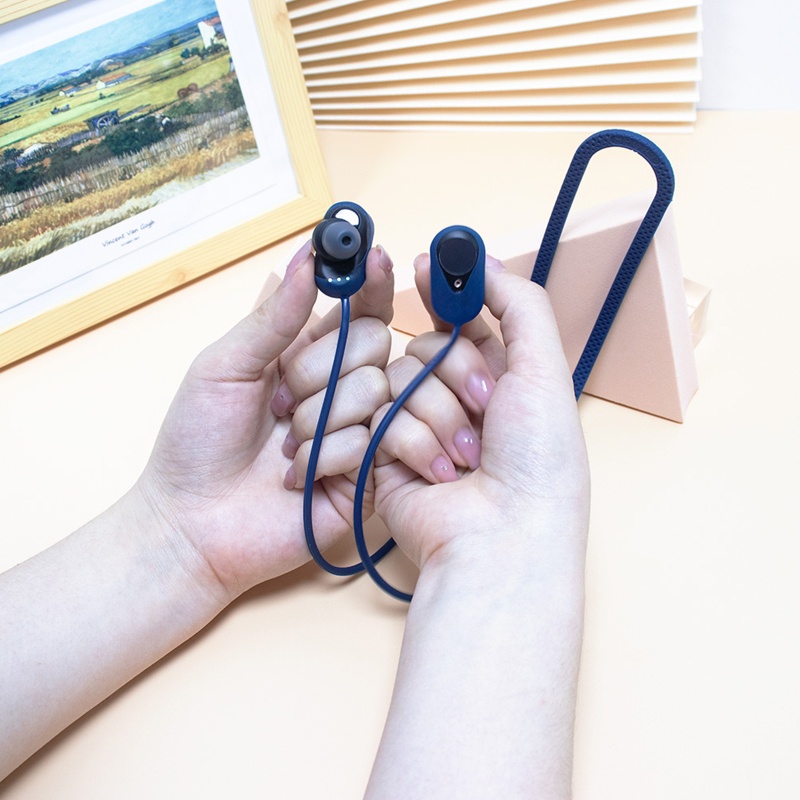 Dây đeo cổ bằng silicon mềm chống nước chống thất lạc cho tai nghe WF-1000XM3