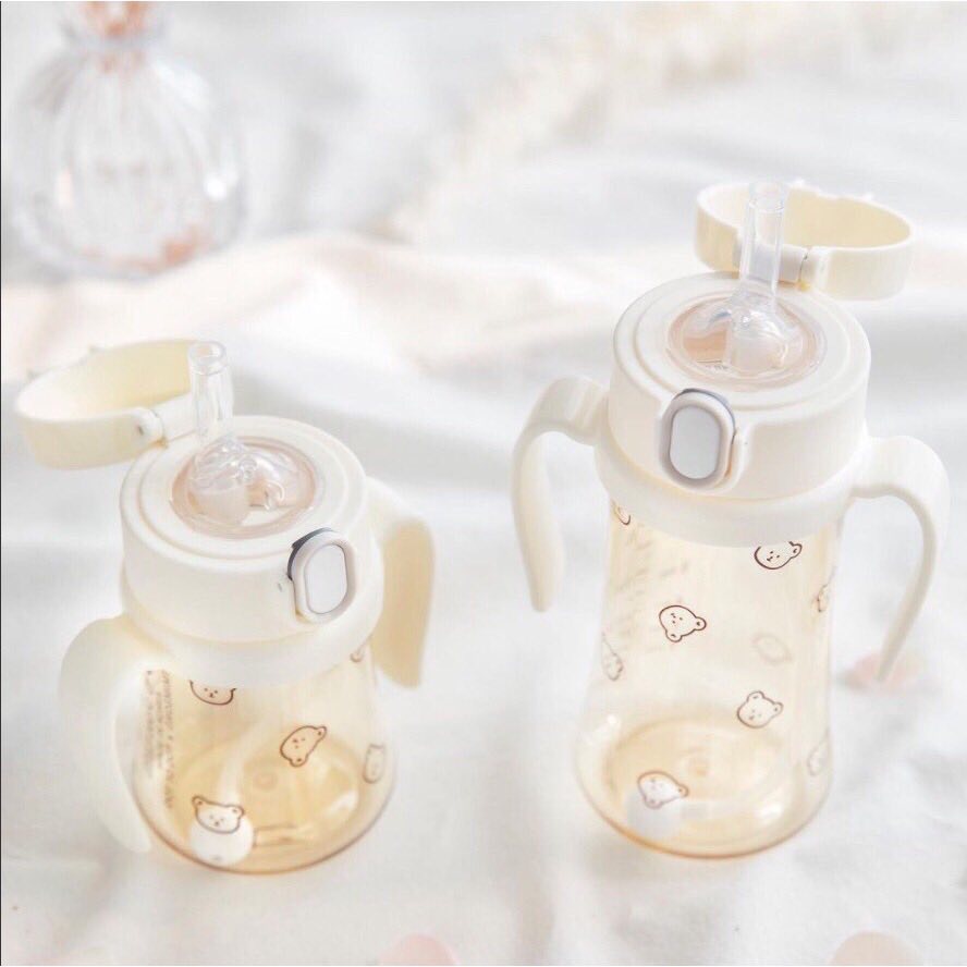 Bình tập uống PPSU Grosmimi Traw Cup 200ml/300ml Hàn Quốc