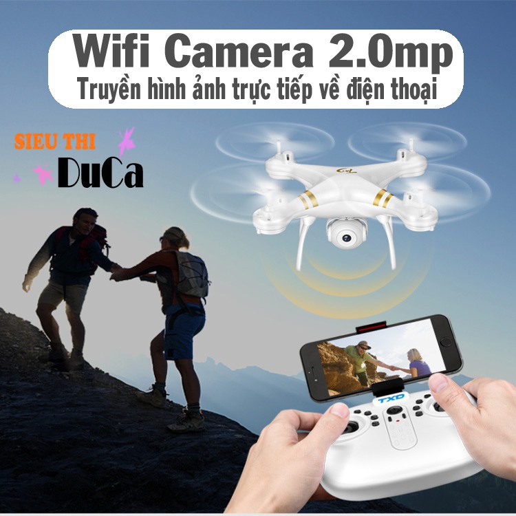 Flycam TXD-8S Plus Pin 2000mAh Bay 17-20p Shop Đồ Chơi